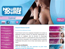 Tablet Screenshot of laval.nourri-source.org