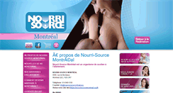 Desktop Screenshot of montreal.nourri-source.org