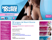 Tablet Screenshot of montreal.nourri-source.org