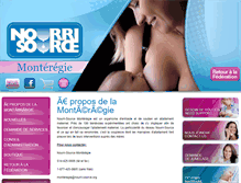 Tablet Screenshot of monteregie.nourri-source.org