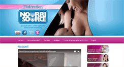 Desktop Screenshot of nourri-source.org